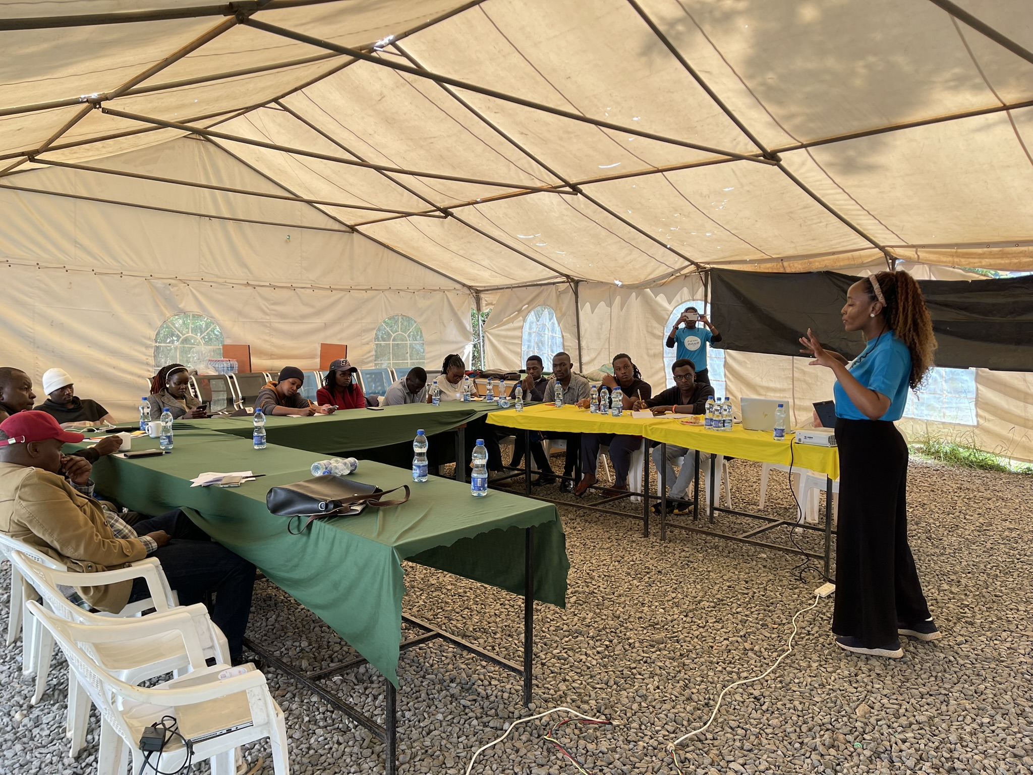 Women learning together in Mavoko